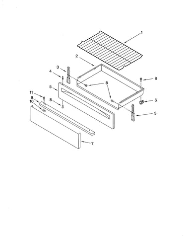 Drawer & broiler