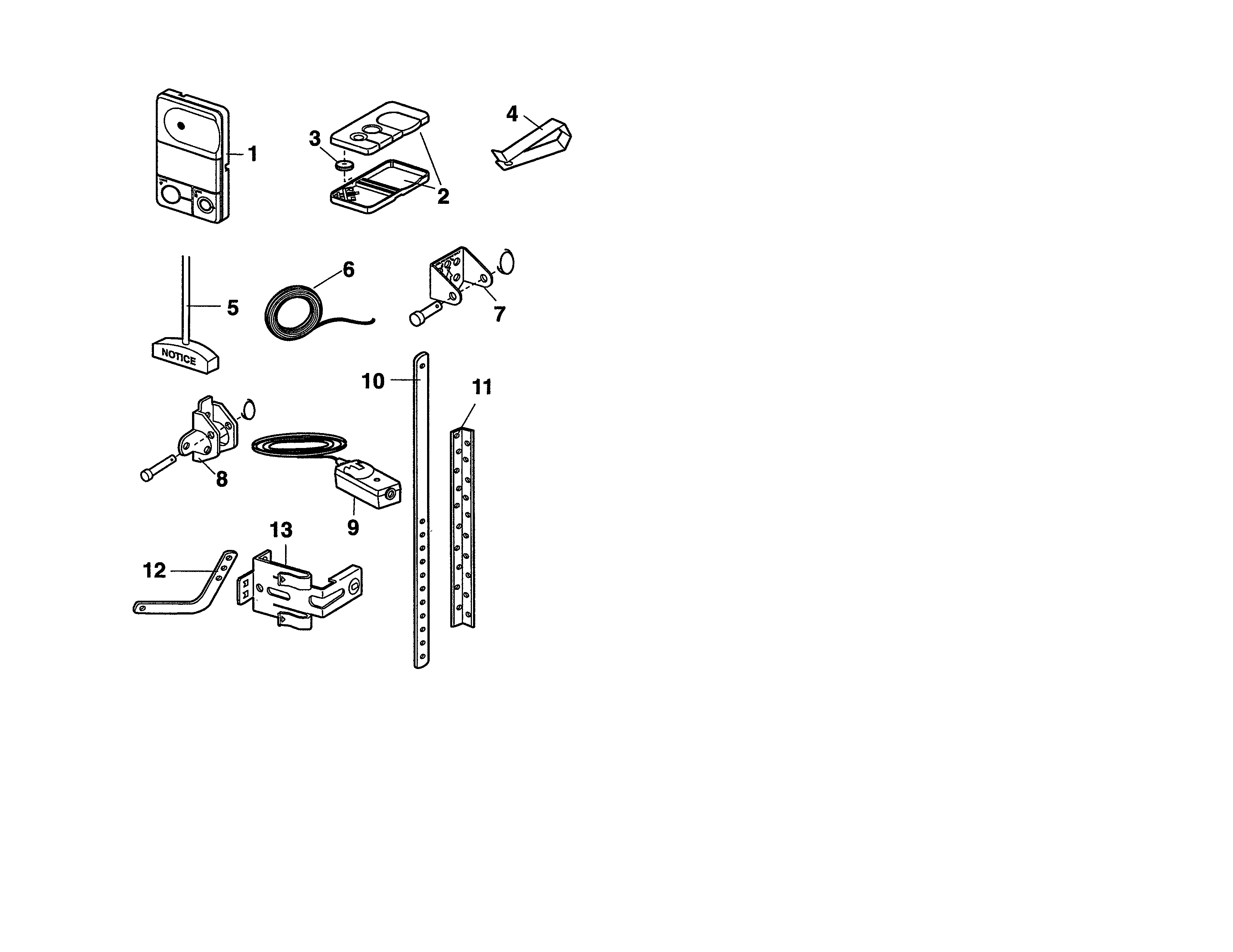 Installation parts
