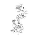 Weed Eater 96024000100 mower deck diagram