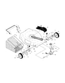 Drive control/gear case/wheels