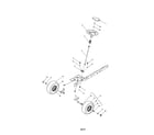 Snapper SLT23460AWS (7800545) steering diagram