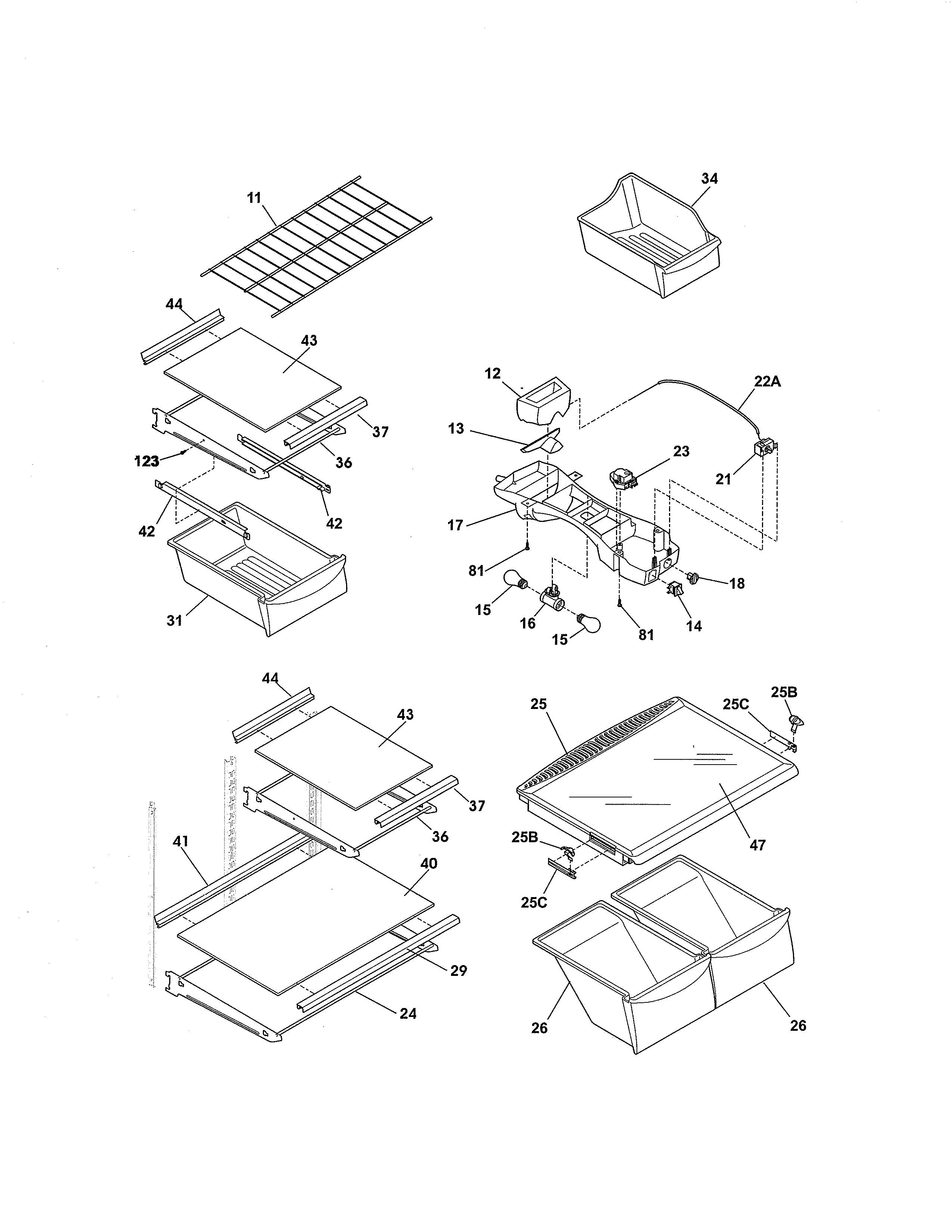 Shelves