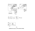 Briggs & Stratton 31C707-3026-G5 blower housing/muffler diagram