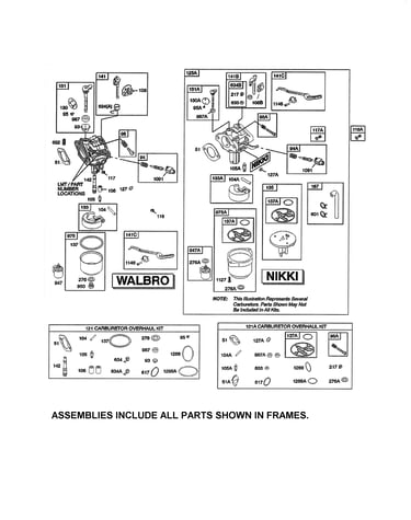 Carburetor/kits