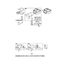 Briggs & Stratton 33M777-3036-G5 blower housing/muffler diagram