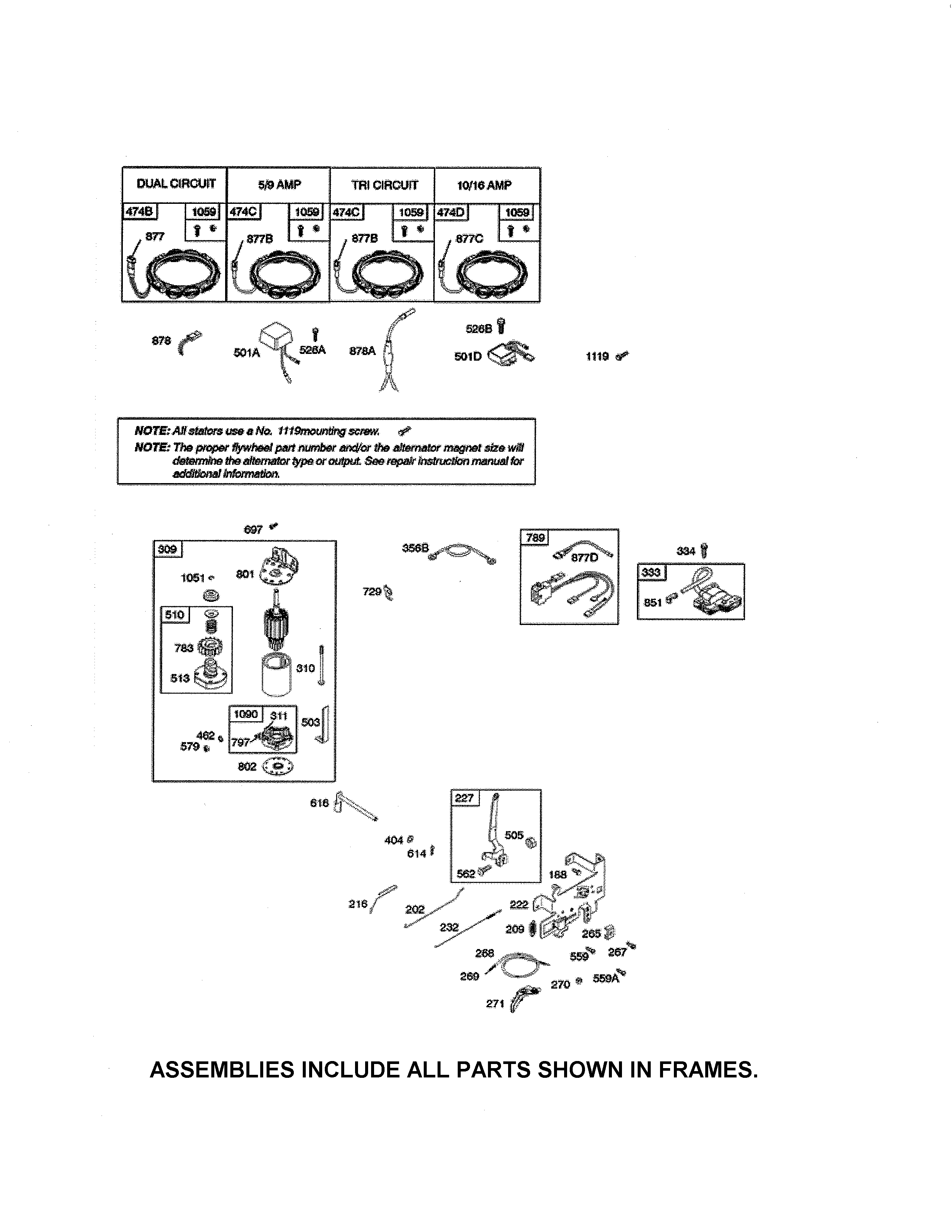 Alternator/motor-starter
