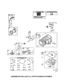 Cylinder/crankshaft/crankcase