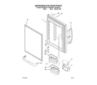 Kenmore 59669973011 refrigerator door diagram