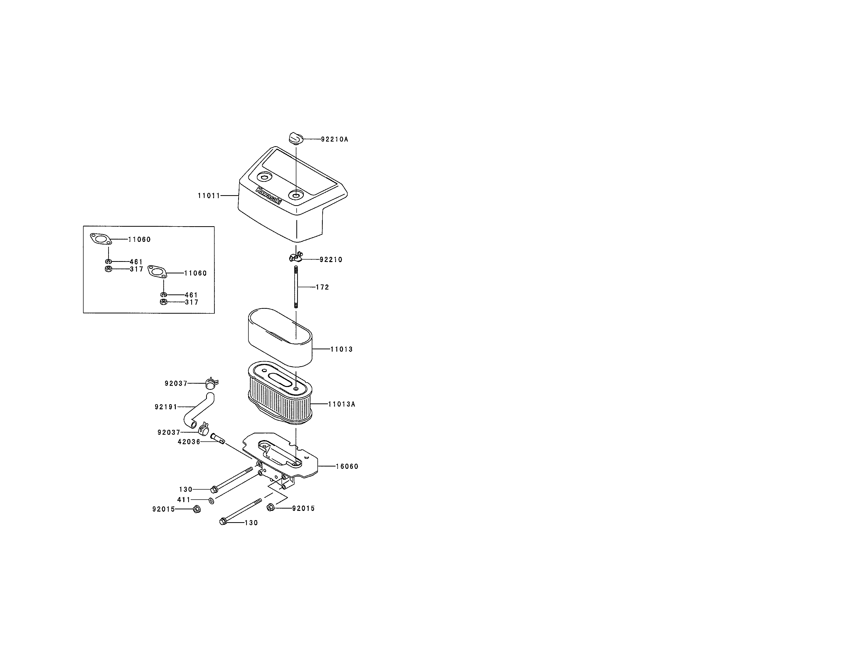 Air-filter/muffler