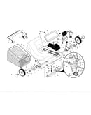 Drive control/gear case/wheels