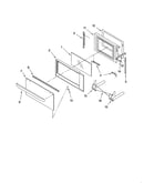 Microwave door