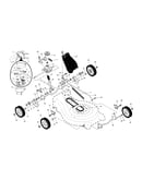 Drive control/gear case/wheels