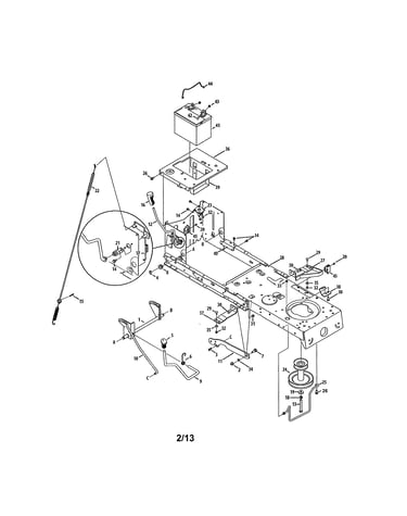 Frame/battery