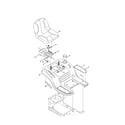 Craftsman 247288851 seat/fender diagram