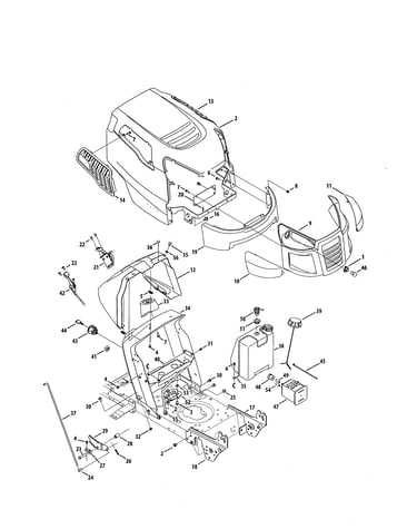 Bumper/hood