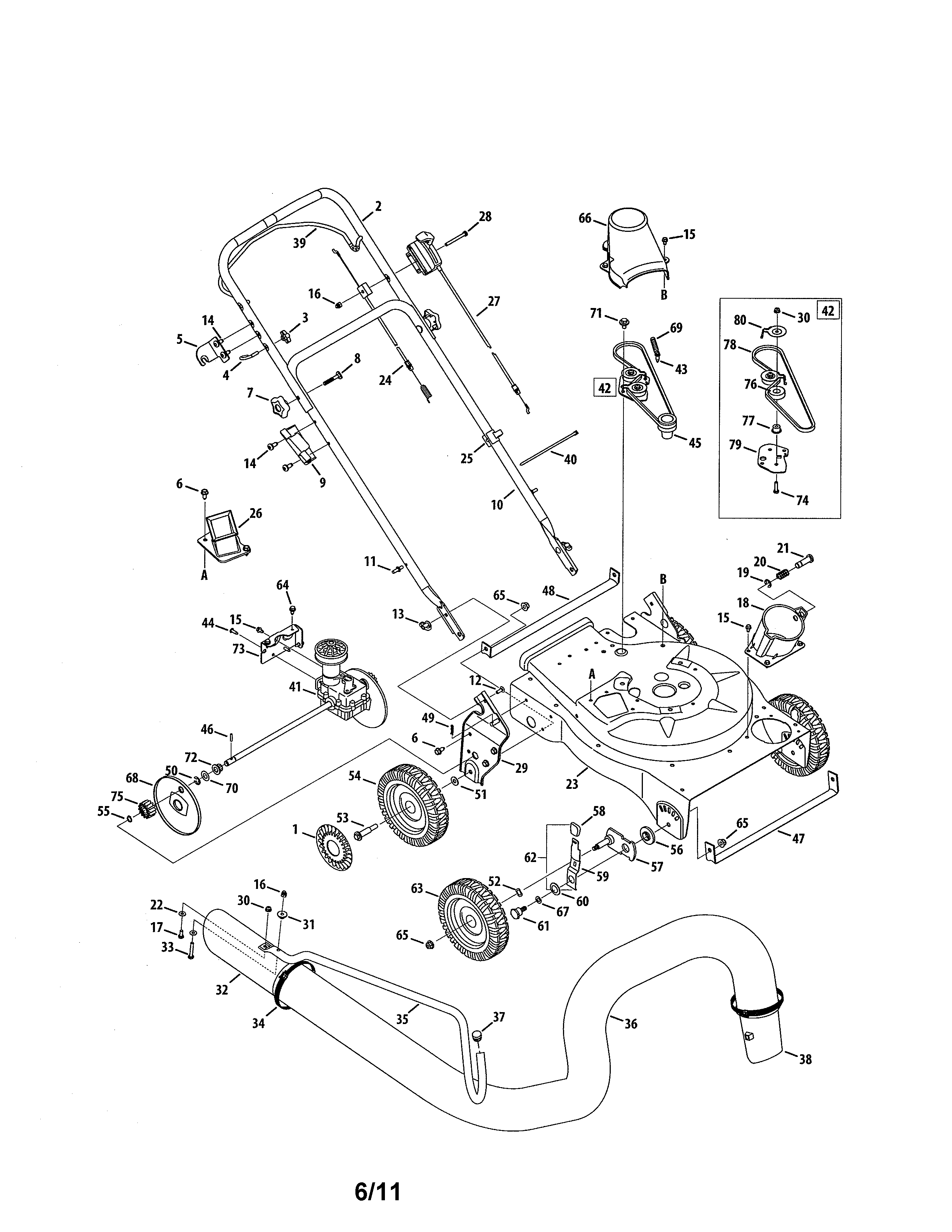 HANDLE/TRANSMISSION