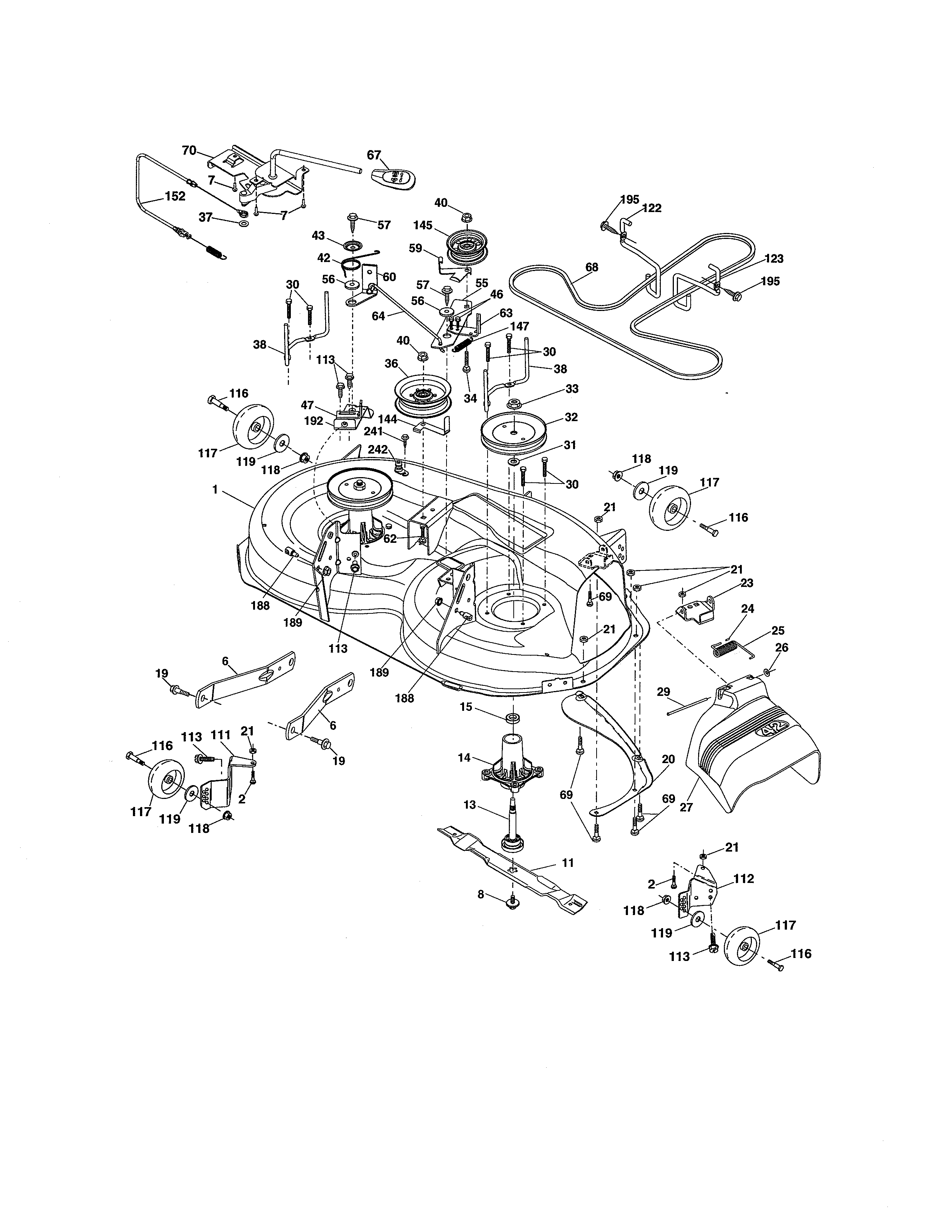 Mower deck