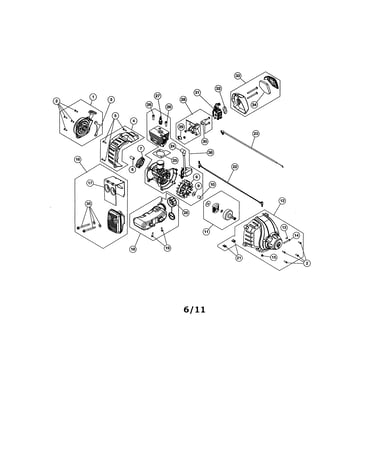Short block/fuel tank