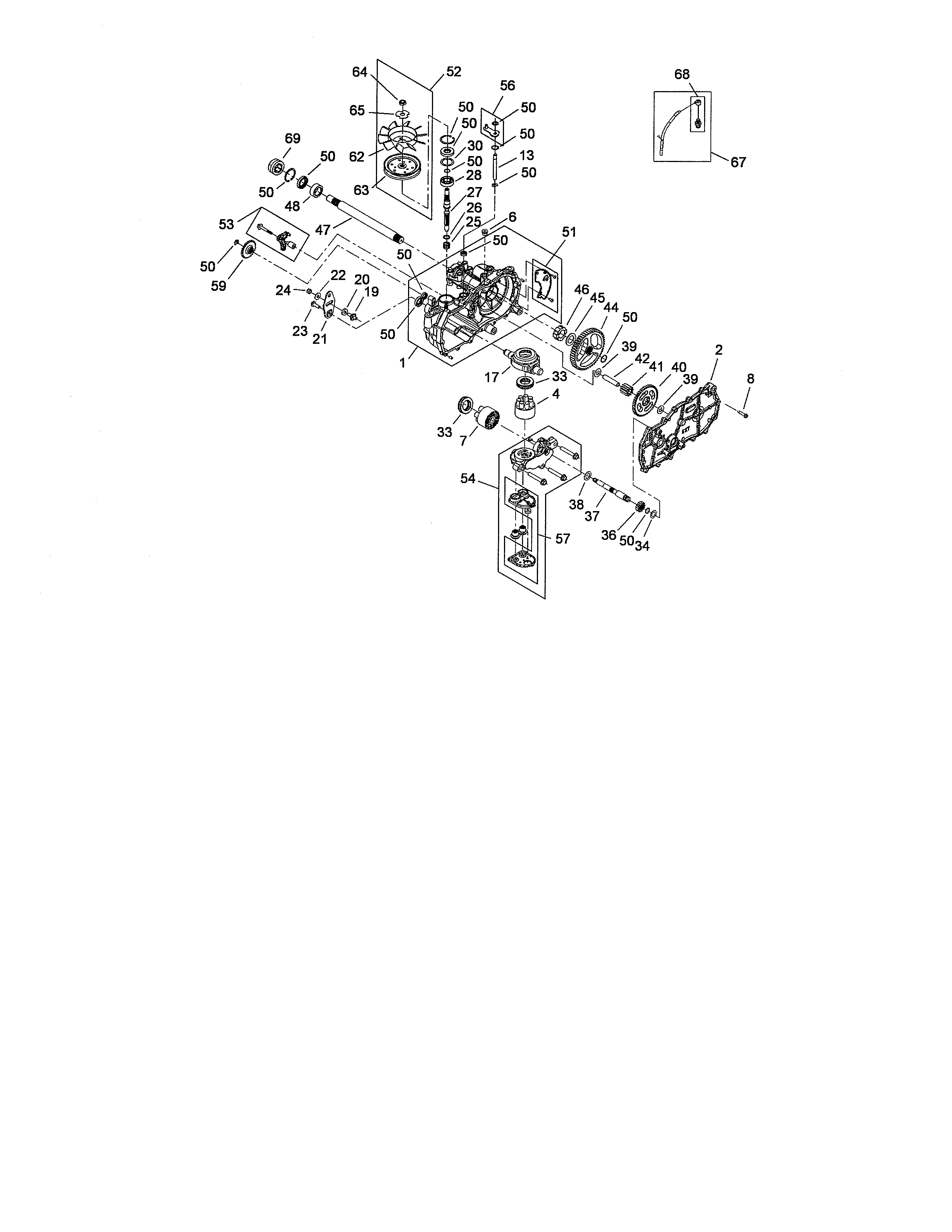 Rh hydro assembly