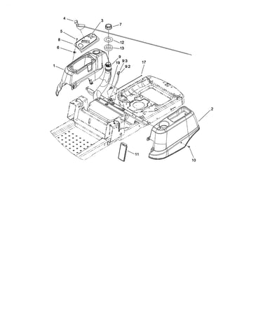 Styling & fuel system assembly