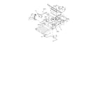Toro 74373 (290004013 AND UP) deck lift & seat support diagram
