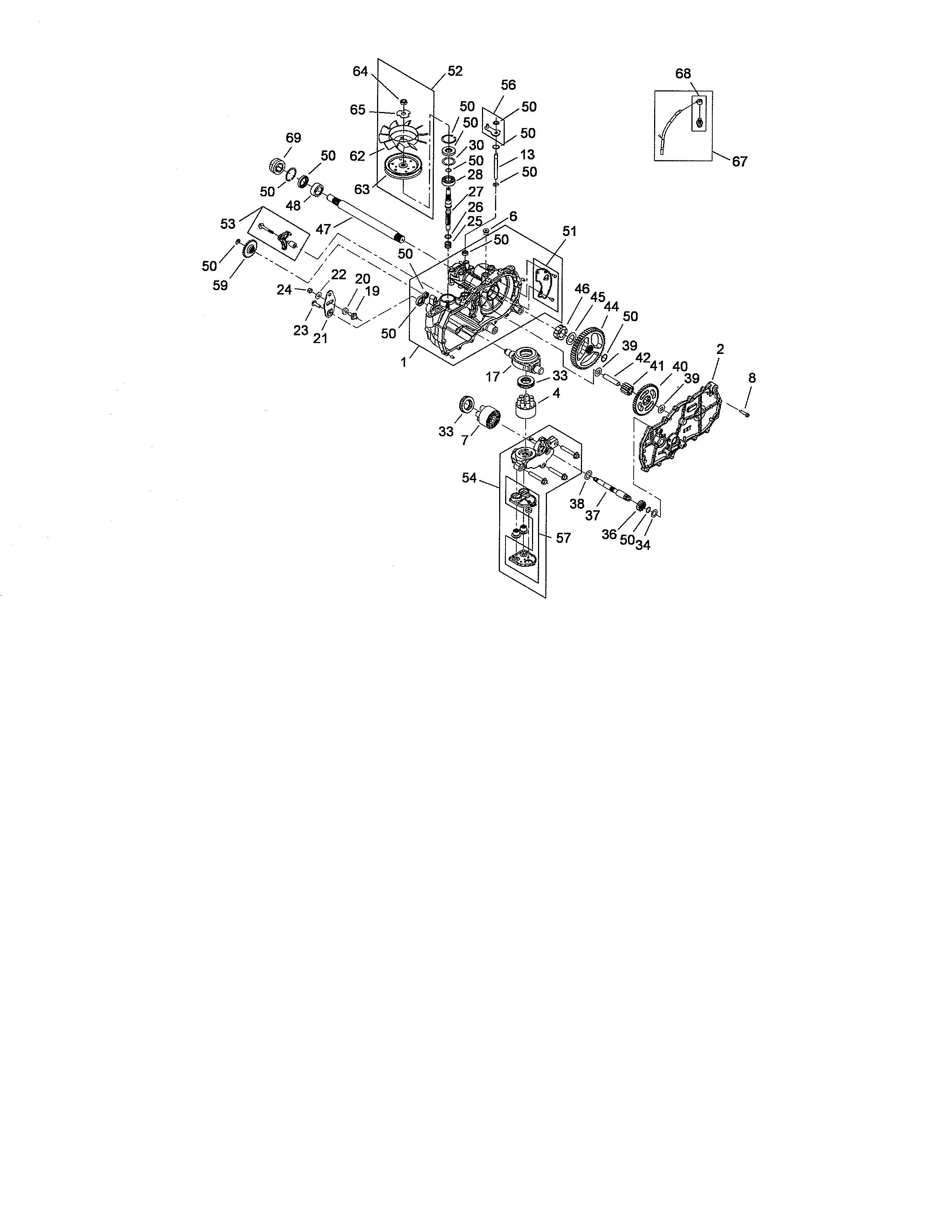 RH HYDRO ASSEMBLY