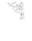 50" deck spindle & blade