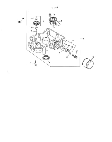 Oil pan & lubrication assembly