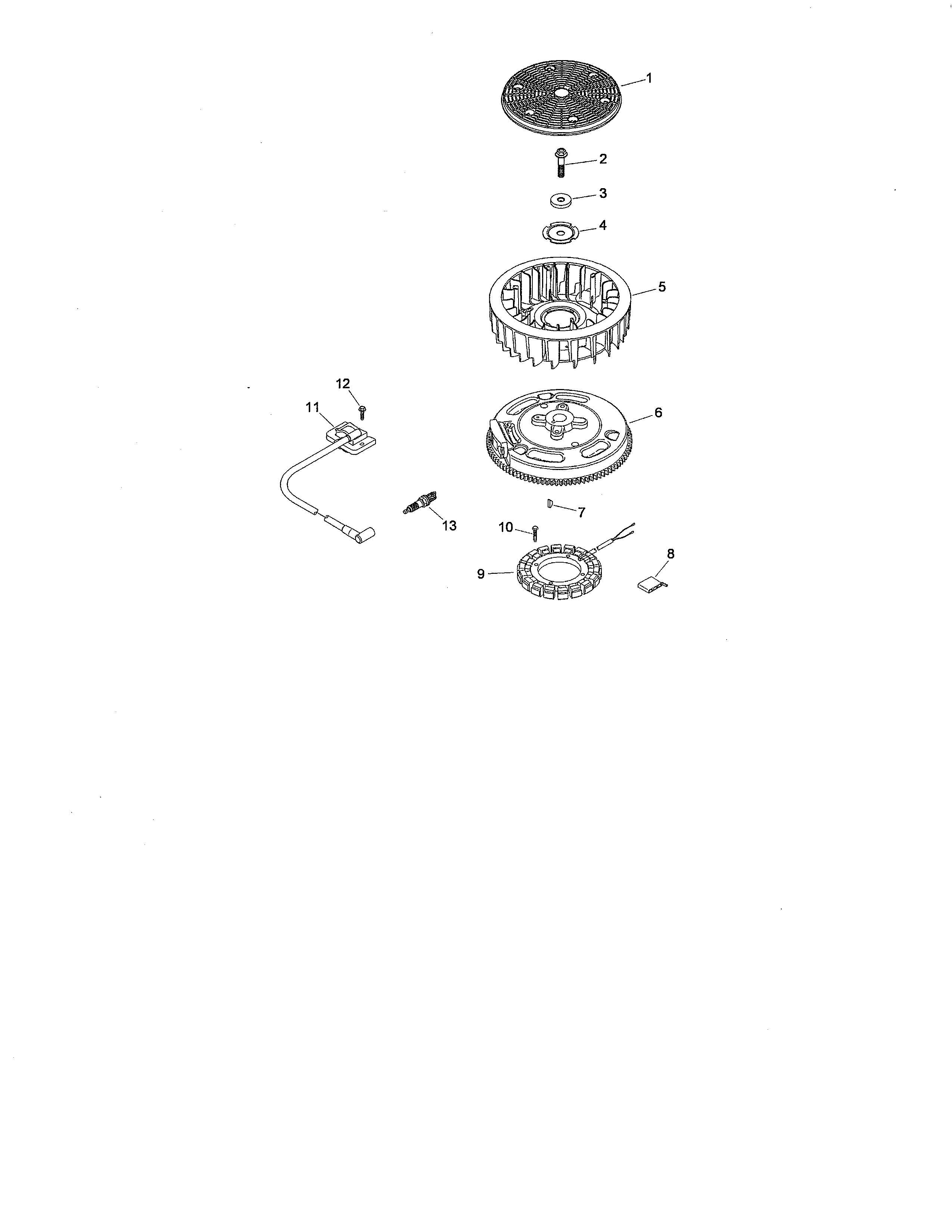 Ignition & electrical assembly