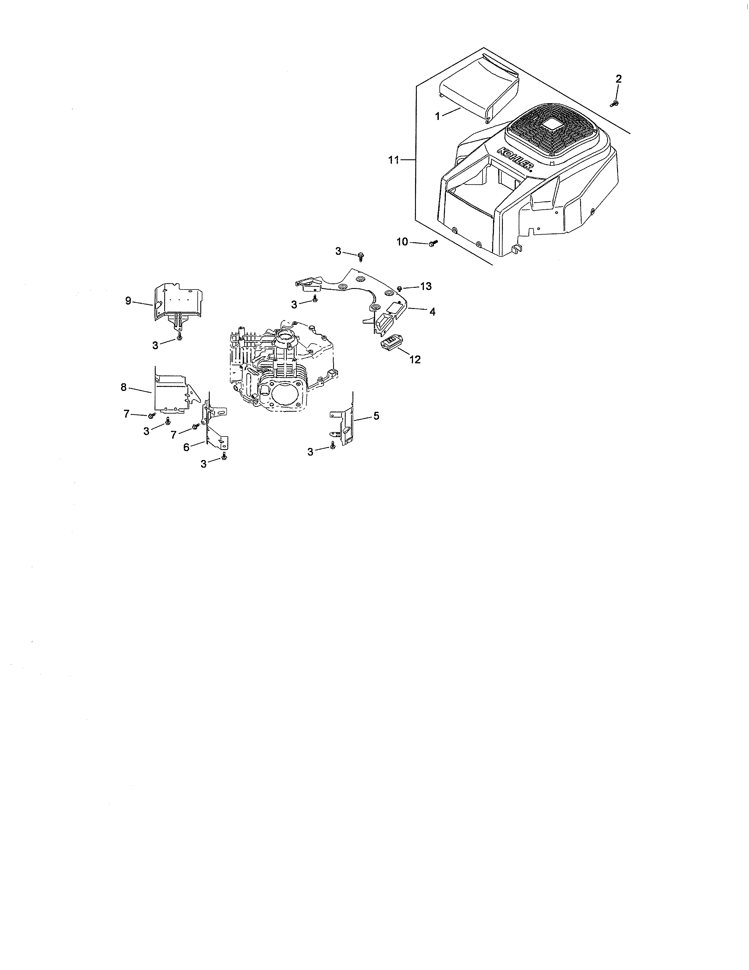Blower housing assembly