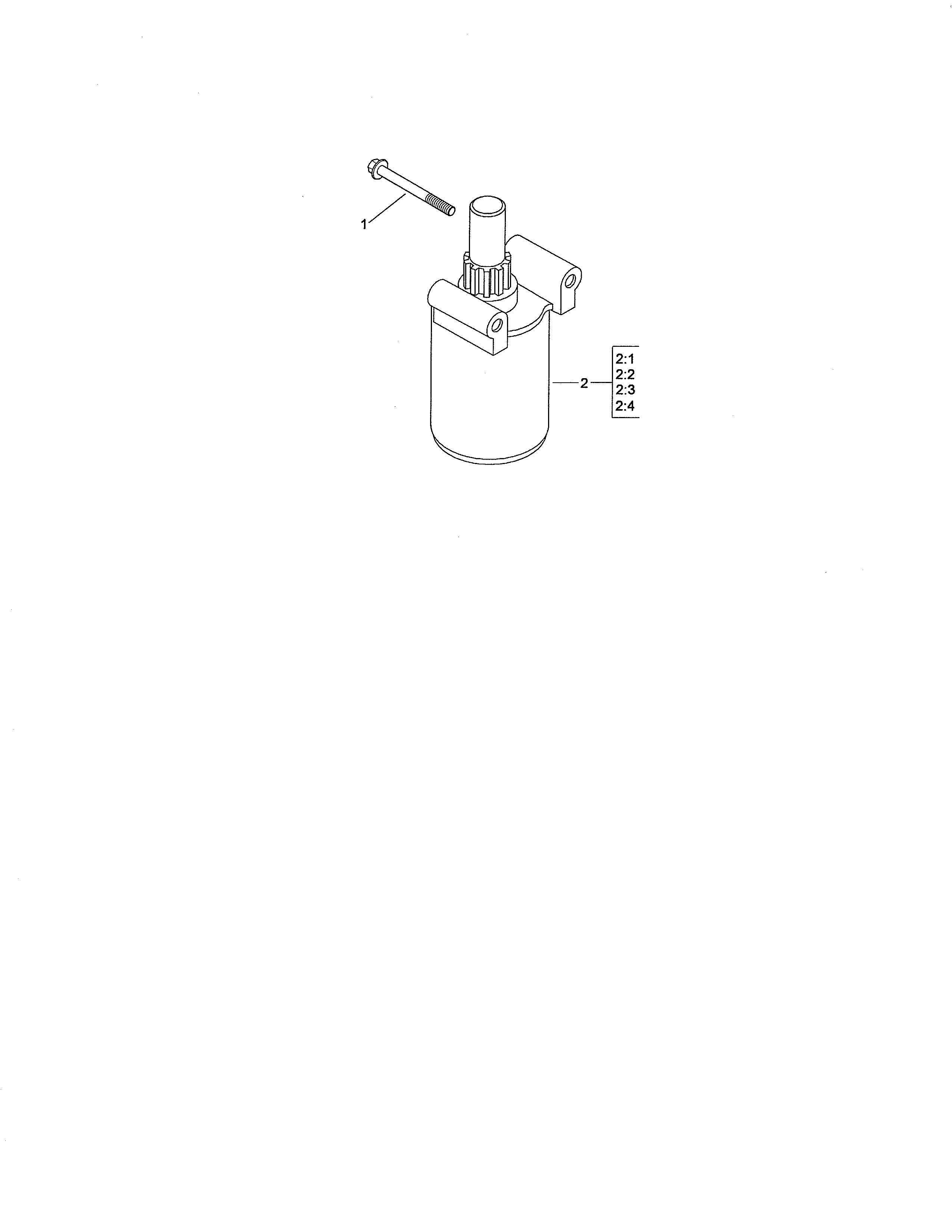 Starter assembly