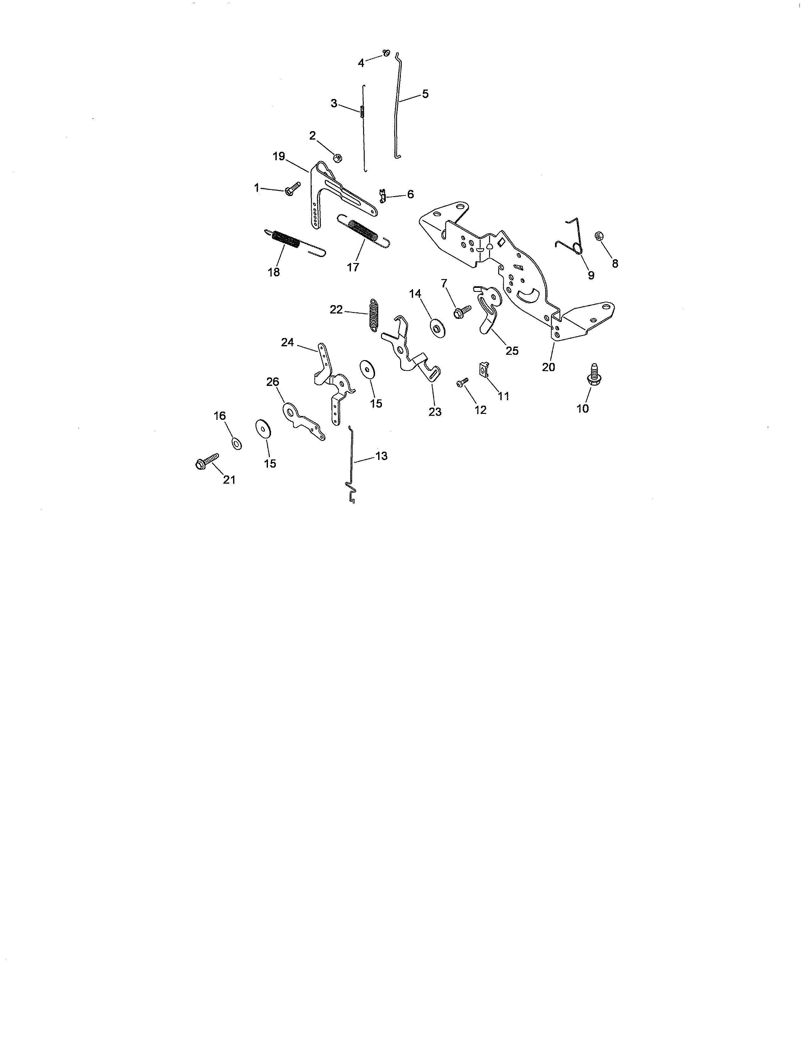 Engine control assembly