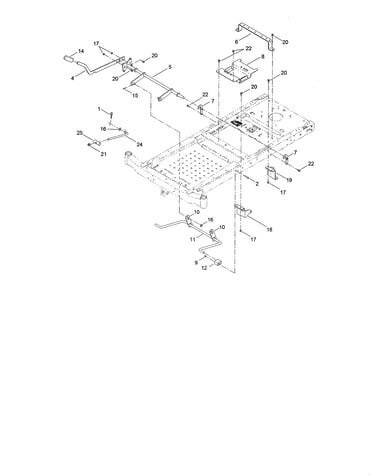 Deck lift assembly