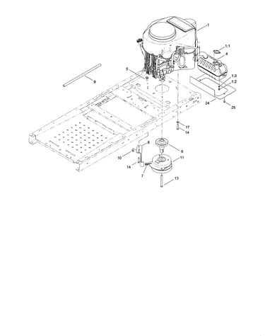 Engine & clutch assembly