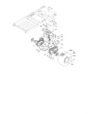 Hydro transaxle drive/rear wheel