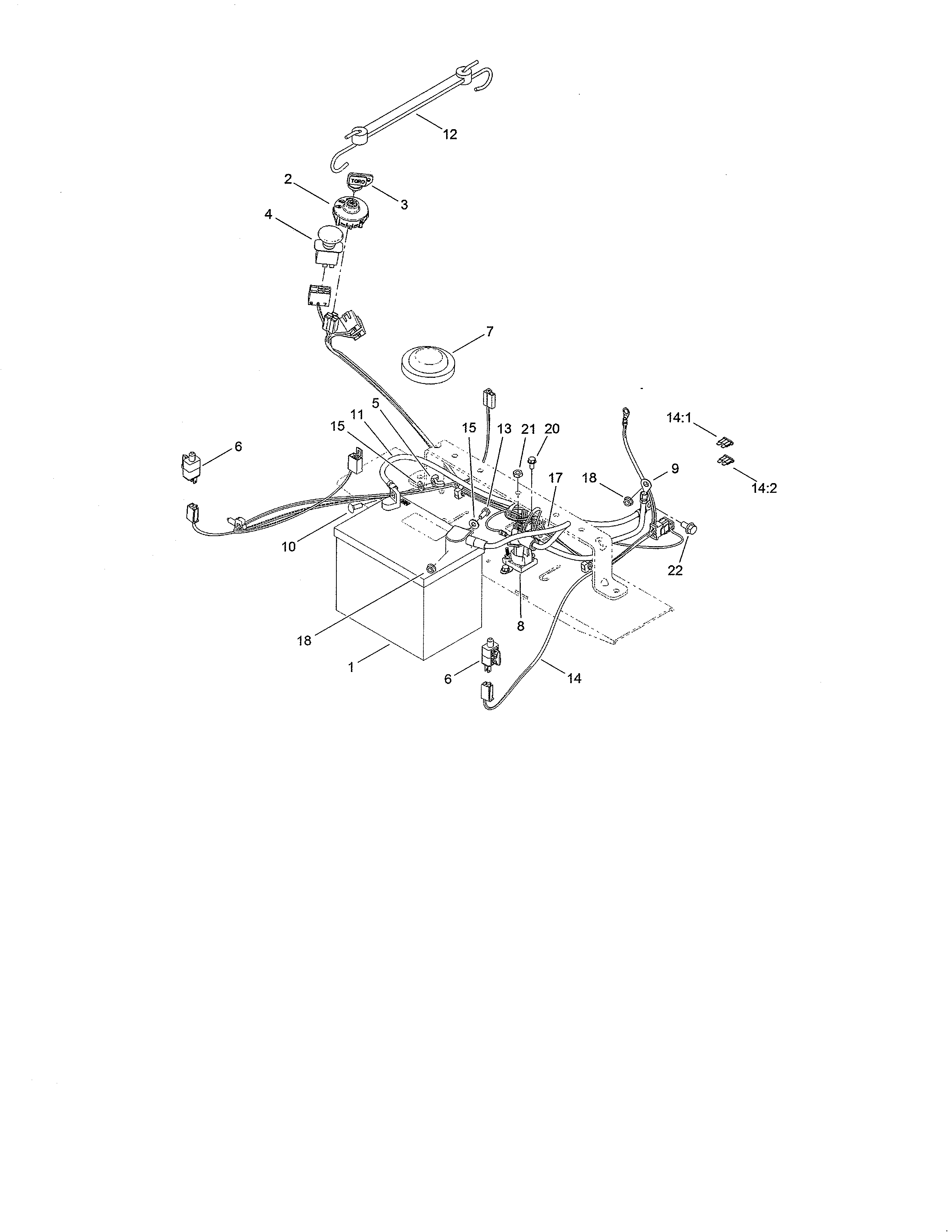 Official Toro 74630 (311000001 AND UP) rear-engine riding