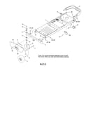 Frame/front axle/caster wheel