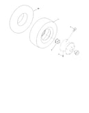 Caster wheel no. 110-6785