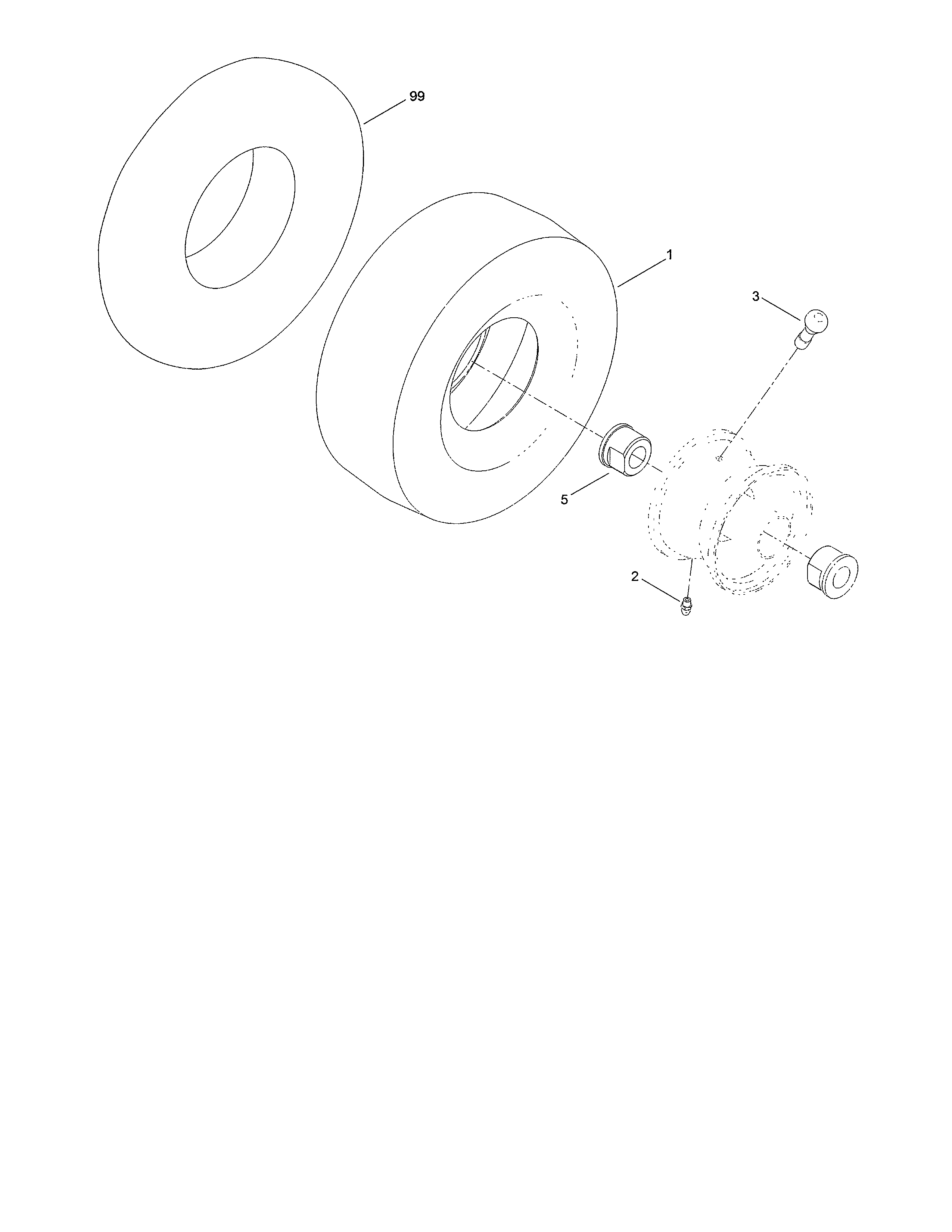 Caster wheel no. 120-5515