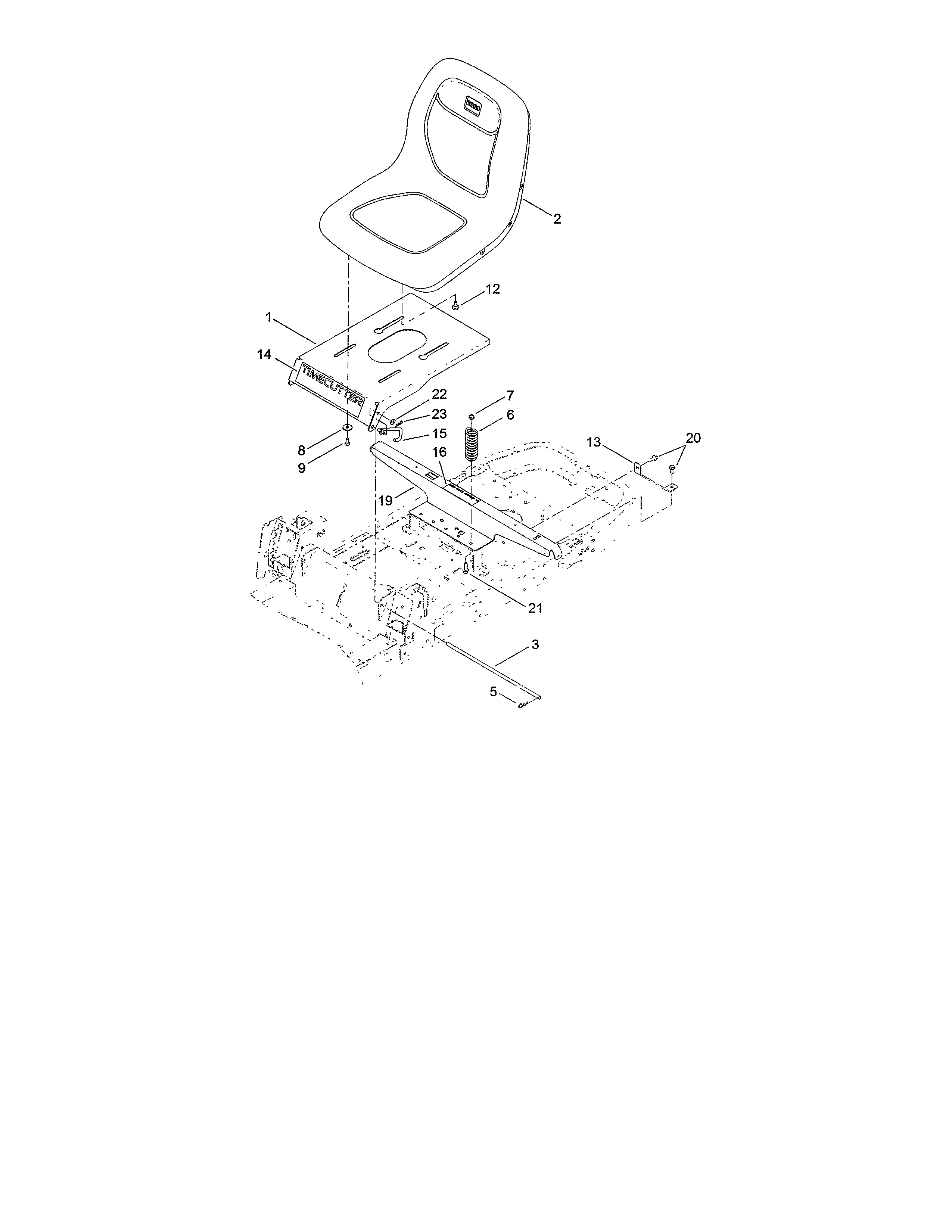 タンカスページ Toro 74624, TimeCutter SS 4235 Riding Mower, 2011 (SN
