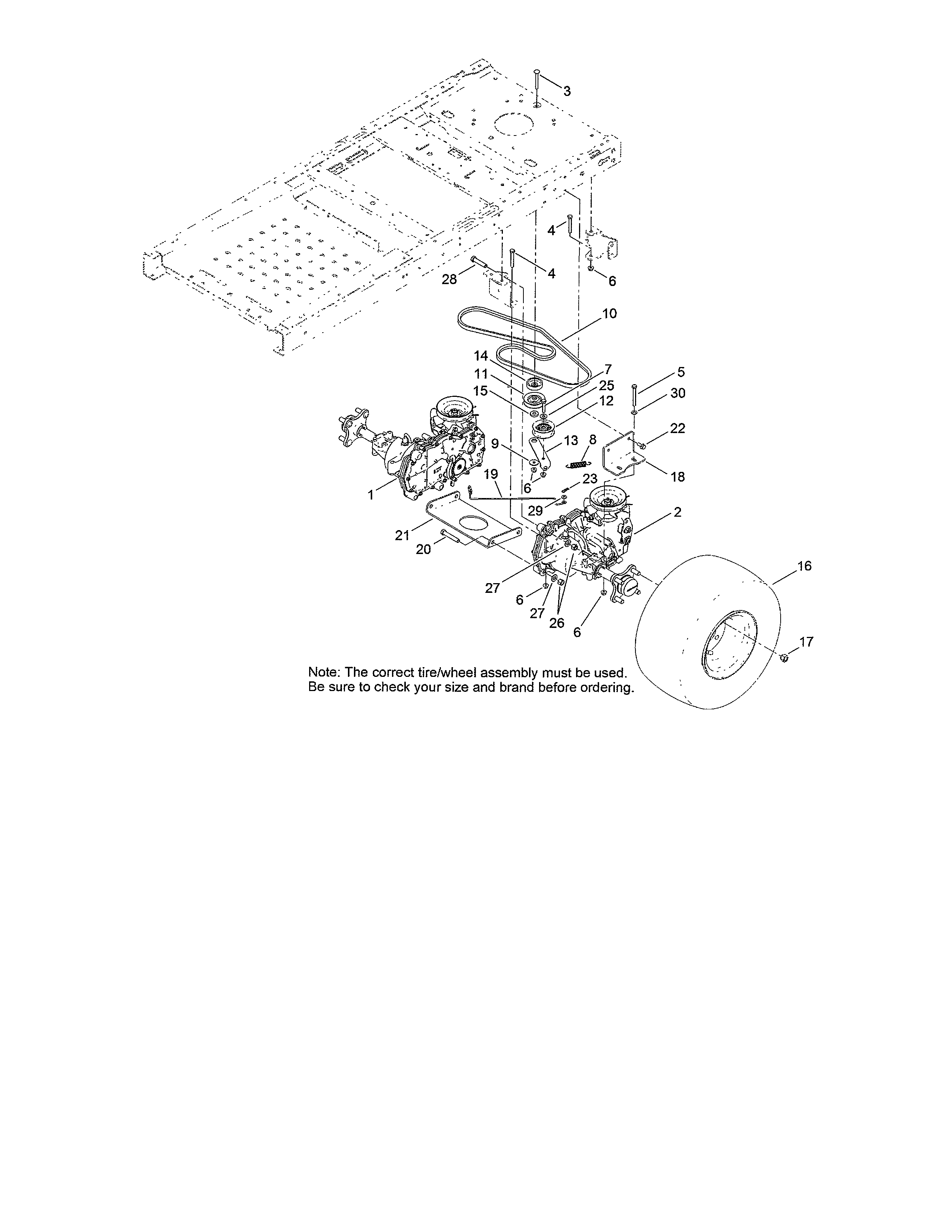 Official Toro 74624 (311000001 AND UP) rear-engine riding
