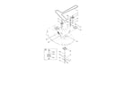 Toro 74624 (311000001-311999999) 42" deck belt/spindle/blade diagram