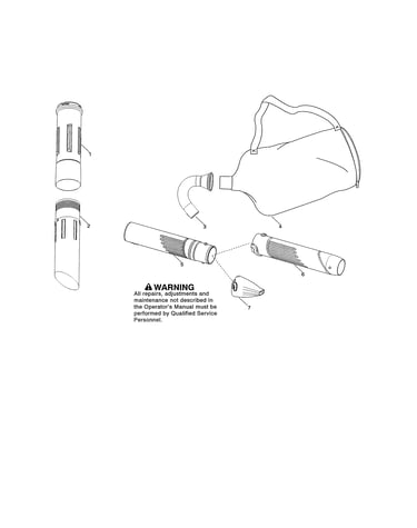 Vac tubes/vac bag