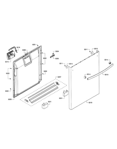 Door/dispenser