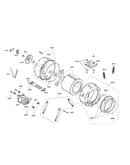 Drum/motor/tub