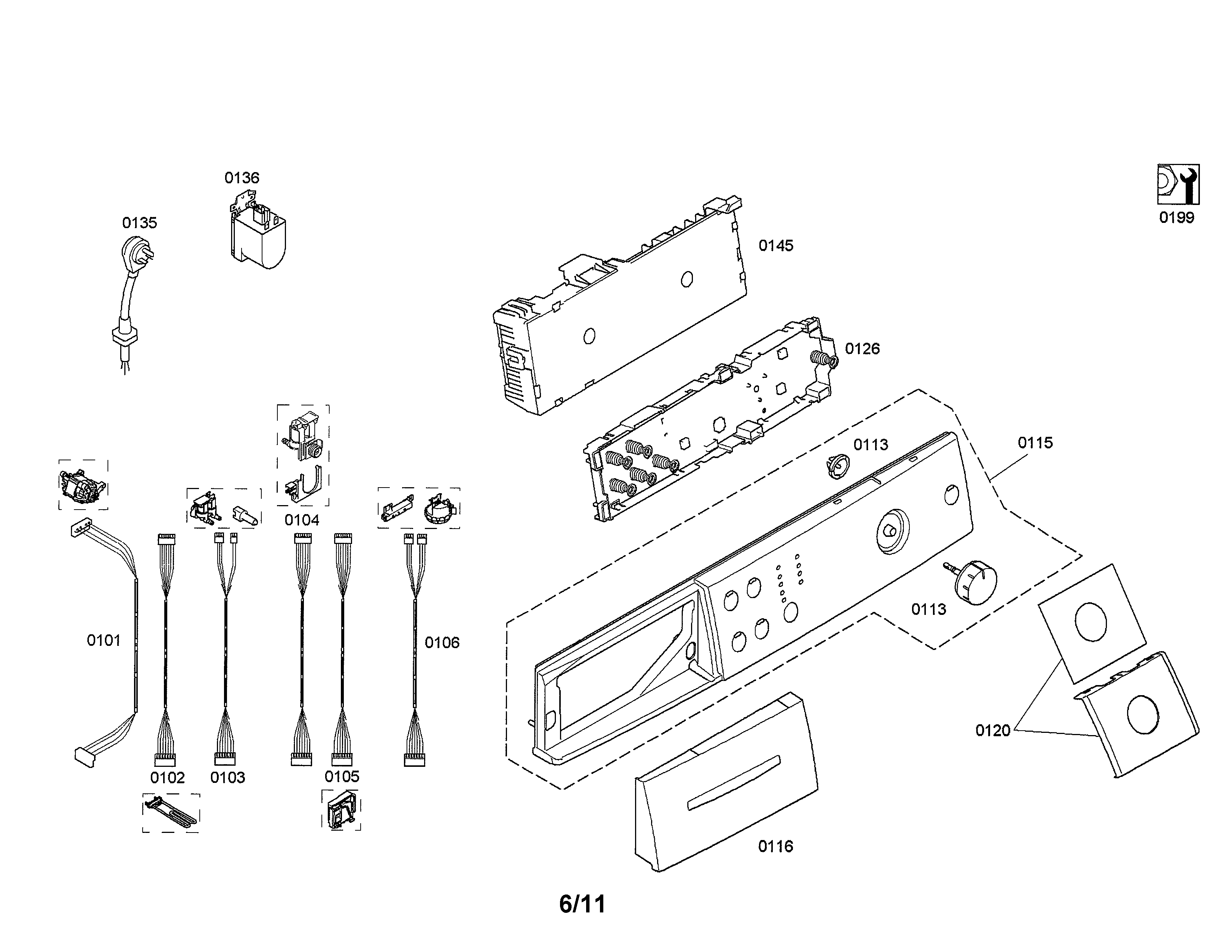 Fascia panel/power module