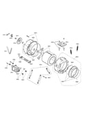 Drum/tub/motor