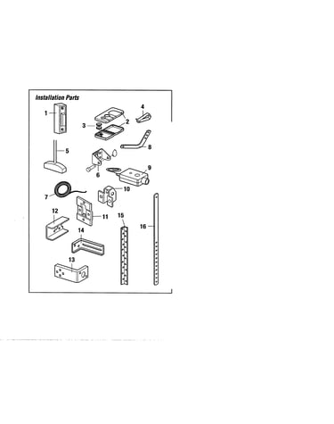 Installation parts