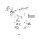 Cylinder/crankcase/crankshaft