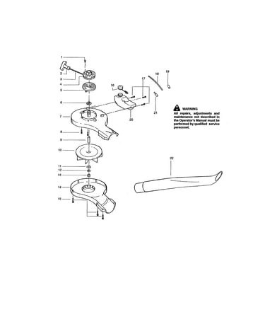 Impeller/tube/fuel tank